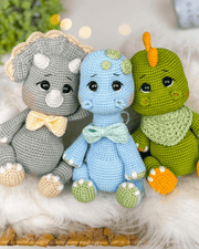 Baby Dinos Crochet Pattern