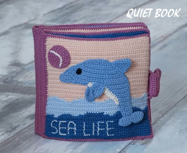 Sea Life Quiet Book Crochet Pattern