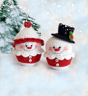 crochet PATTERN for Set Christmas toys