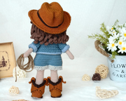 Cowboy Couple Crochet Doll Pattern