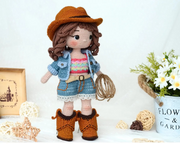 Cowgirl Doll Crochet Pattern
