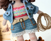 Cowboy Couple Crochet Doll Pattern