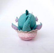 Reversible Baby Dragon Amigurumi Pattern