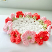 3-in-1 Flower Coaster Crochet Pattern Bundle