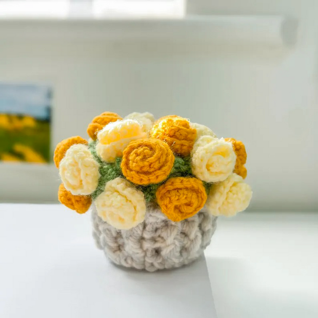 3-in-1 Flower Coaster Crochet Pattern Bundle