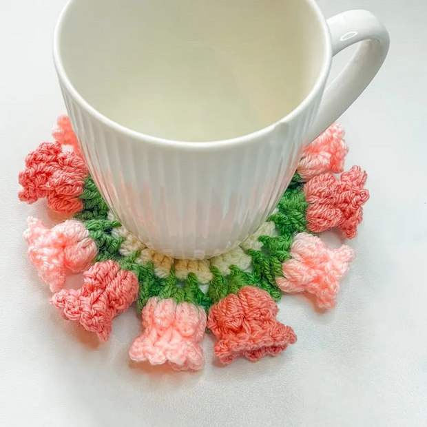 3-in-1 Flower Coaster Crochet Pattern Bundle