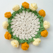 3-in-1 Flower Coaster Crochet Pattern Bundle