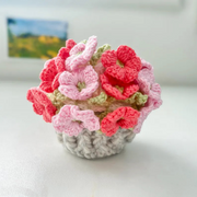 3-in-1 Flower Coaster Crochet Pattern Bundle