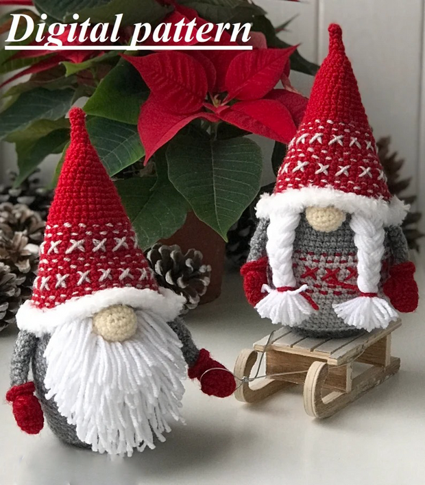 Crochet Pattern Gnomes