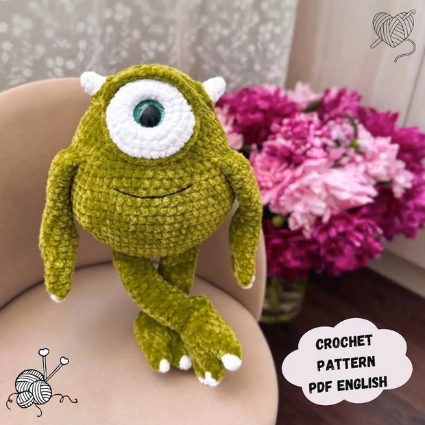Mike Wazowsk Crochet Pattern