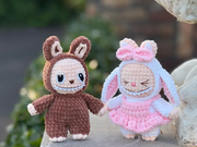 Labubu Plush Toy/Pattern, 3 in 1