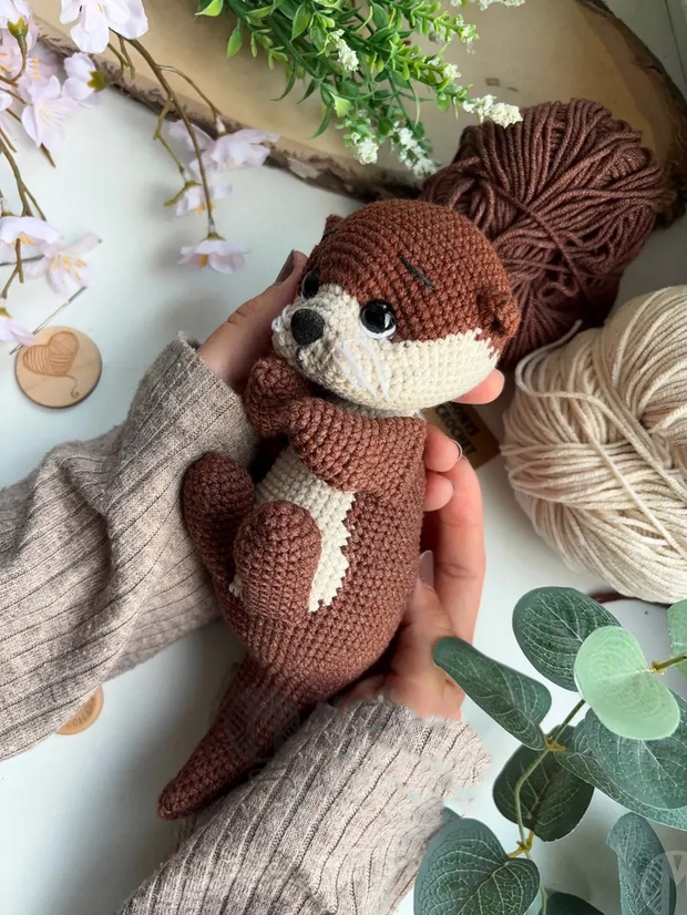 Otter crochet pattern