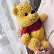 3 in 1 Winnie the Pooh, Piglet and Donkey Crochet Pattern