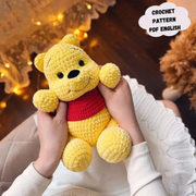 3 in 1 Winnie the Pooh, Piglet and Donkey Crochet Pattern
