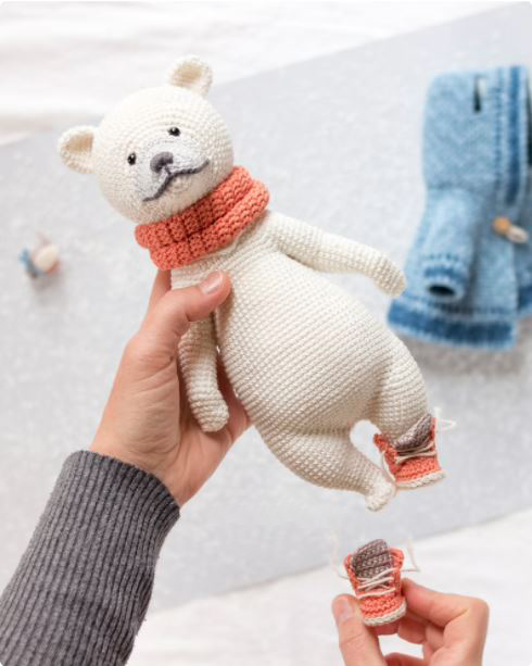 Polar Bear Crochet  Pattern