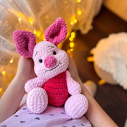 3 in 1 Winnie the Pooh, Piglet and Donkey Crochet Pattern