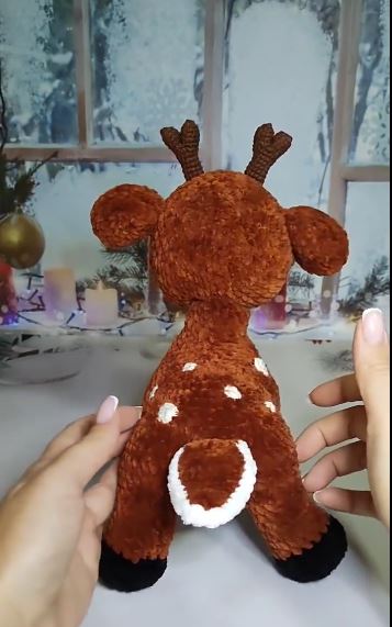 Christmas reindeer, Crochet Pattern