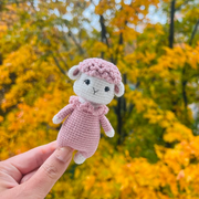 Sheep Lip Balm holder Crochet Patterns