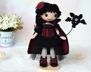 Vampire Crochet Doll Pattern