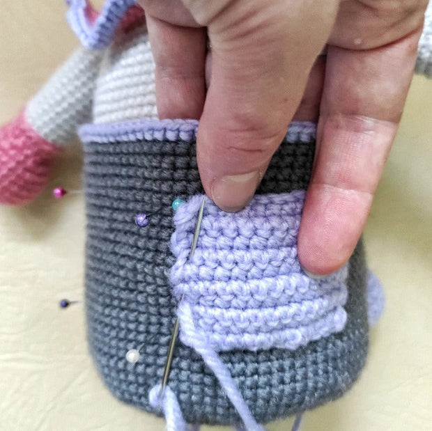 Crochet Pattern Gnome Organizer