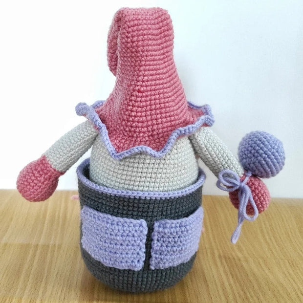 Crochet Pattern Gnome Organizer