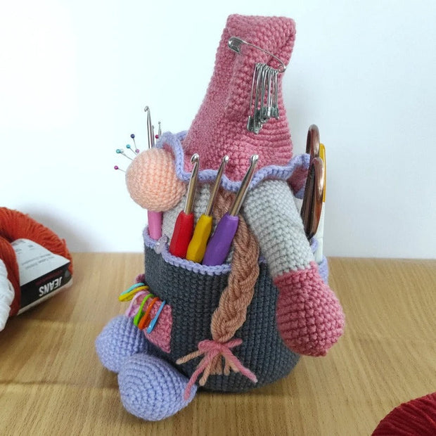 Crochet Pattern Gnome Organizer