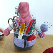 Crochet Pattern Gnome Organizer
