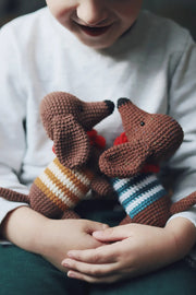 Crochet Dachshund Dog Pattern Amigurumi