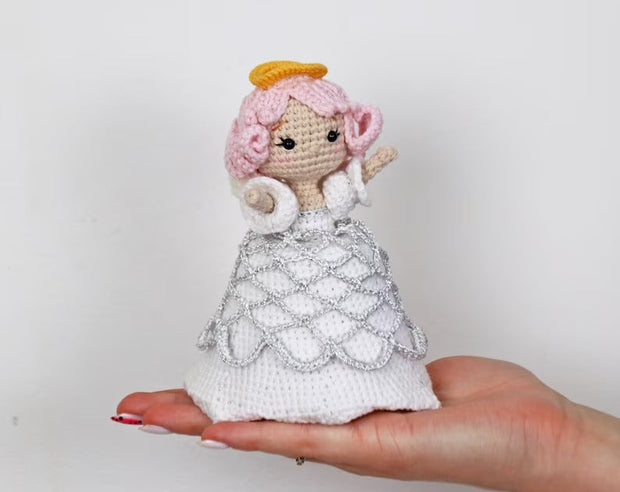 Easy REVERSIBLE ANGEL-BELL CROCHET PATTERN