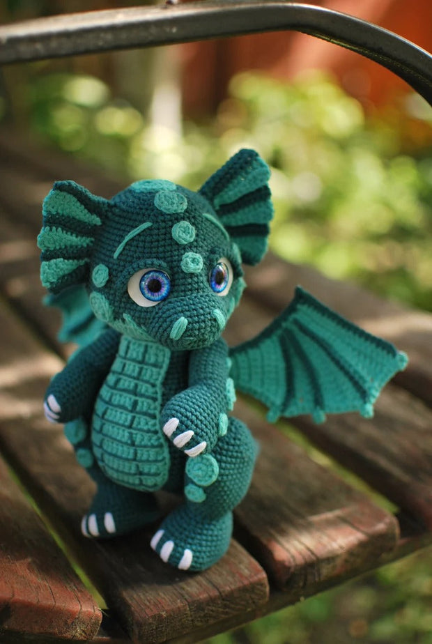 Crochet dragon pattern