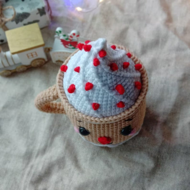 Christmas Crochet Amigurumi pattern Set 5 in 1 Mugs