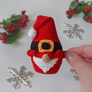 Set of 3 crochet pattern Christmas gnomes