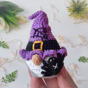 Set of 3 crochet pattern Halloween gnomes