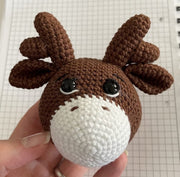 Christmas Reindeer, PDF Crochet Pattern