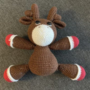 Christmas Reindeer, PDF Crochet Pattern