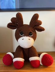 Christmas Reindeer, PDF Crochet Pattern