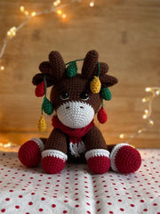 Christmas Reindeer, PDF Crochet Pattern