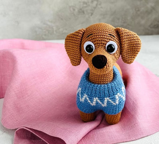 Crochet pattern Dog Dachshund