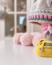 Olivia the easter rabbit amigurumi crochet pattern