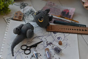 Crochet pattern for black dragon