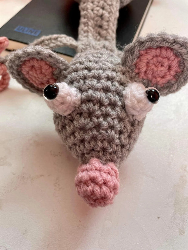 Crochet Mouse crochet door stop Pattern