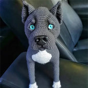 Pit Bull Crochet Pattern, Realistic Dog Amigurumi