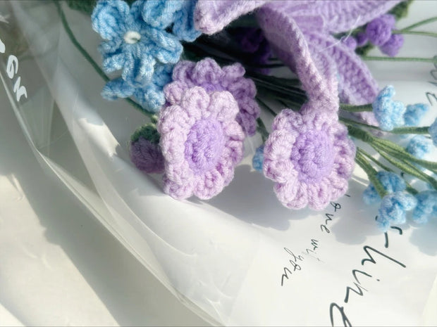 Mixed Bouquet Flower Crochet Pattern