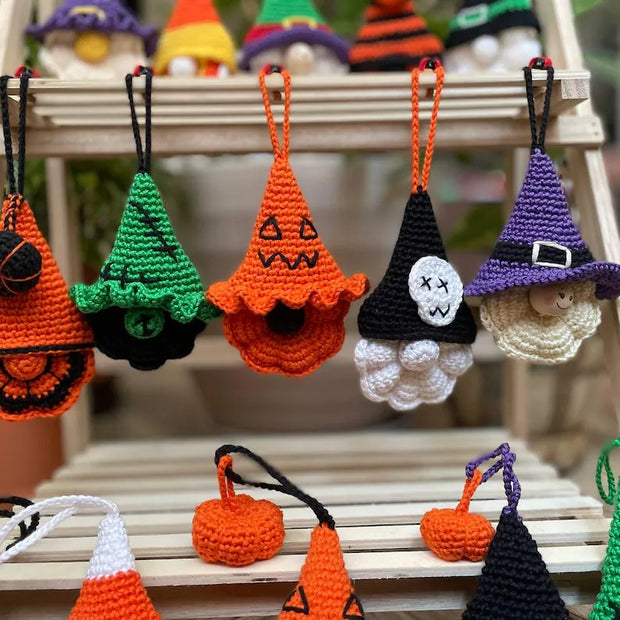 15 in 1 Halloween Crochet Gnomes Pattern Bundle