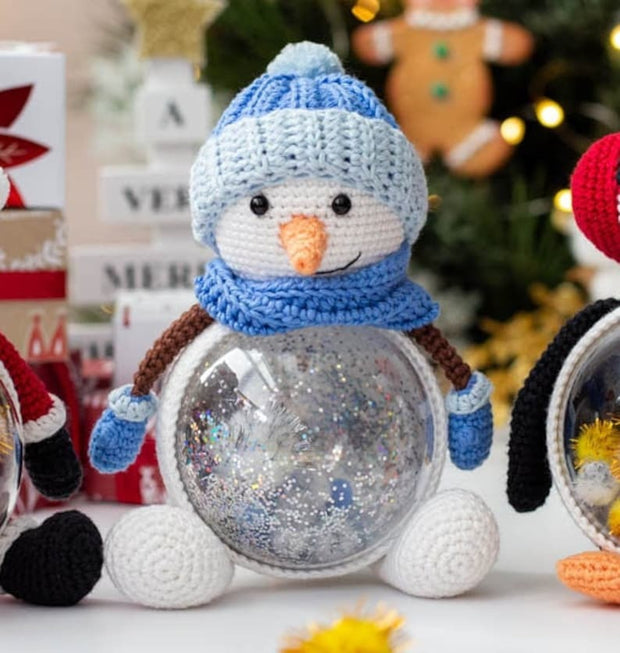 Christmas Snowman crochet pattern