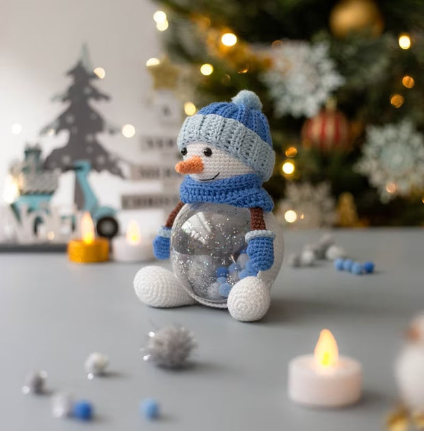 Christmas Snowman crochet pattern