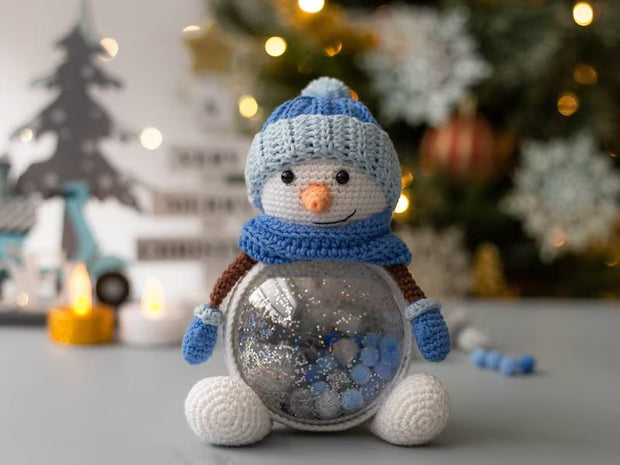 Christmas Snowman crochet pattern