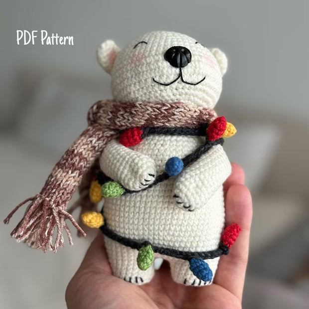 Christmas Bear crochet pattern