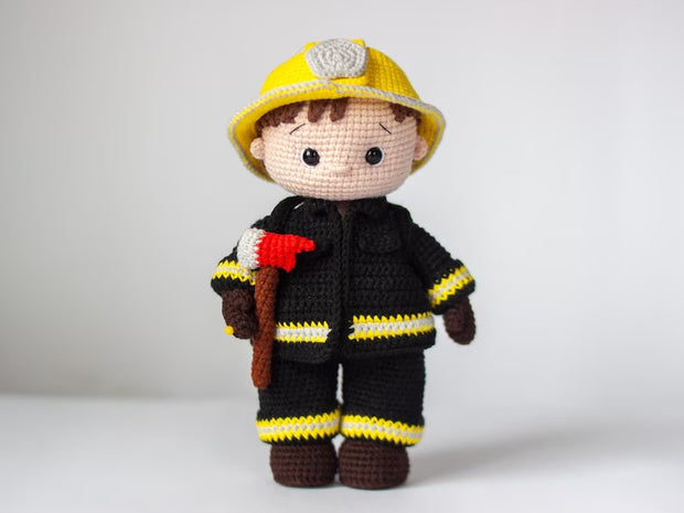 Firefighter crochet pattern