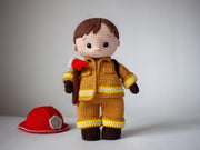 Firefighter crochet pattern